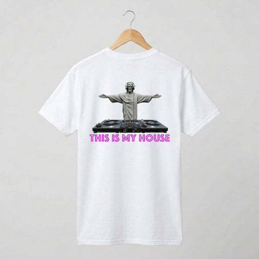 My House short sleeved cotton T-shirt