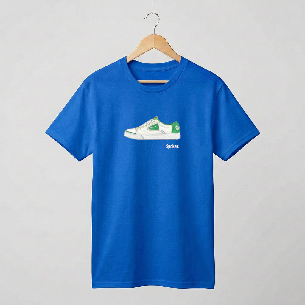 Flash short sleeved cotton T-shirt