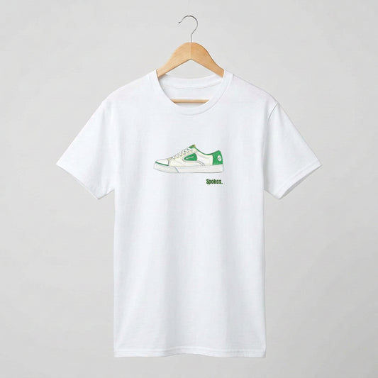 Flash short sleeved cotton T-shirt