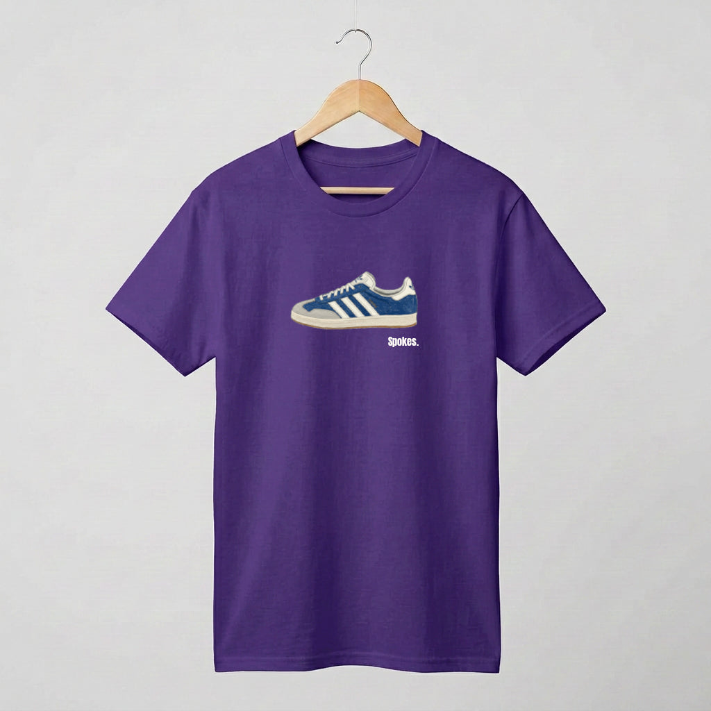 3 stripes short sleeved cotton T-shirt