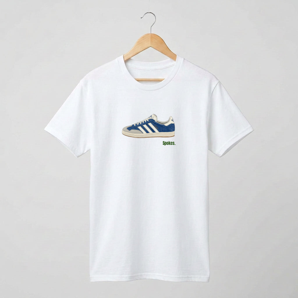 3 stripes short sleeved cotton T-shirt