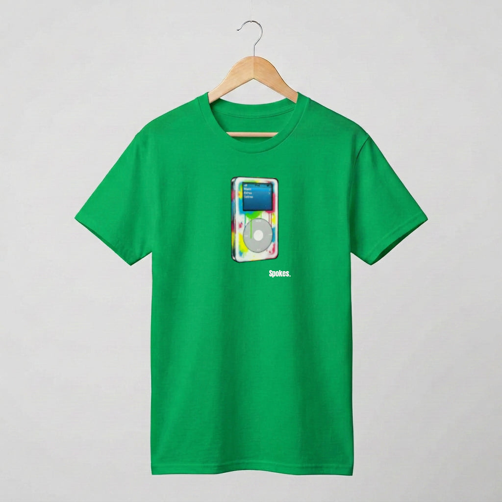 Pod cats custom printed cotton T-shirt