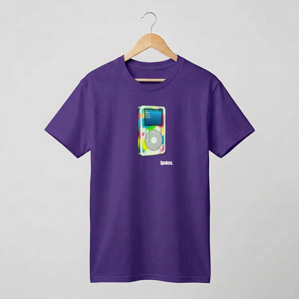 Pod cats custom printed cotton T-shirt