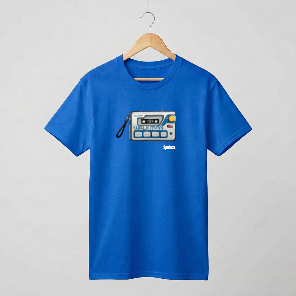 Walk like a man printed cotton T-shirt